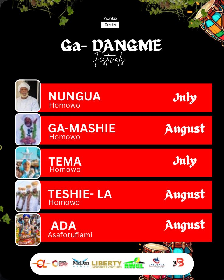 auntiededei's tweet image. The sacred season of the Ga-Dangme’s in 2026 is here, a time of deep reflection, heritage, and honoring our ancestors.🍃

Homowo, Ngmayem, or Asafotufiami :  which one can’t you miss?

#AuntieDedei #Festivals
