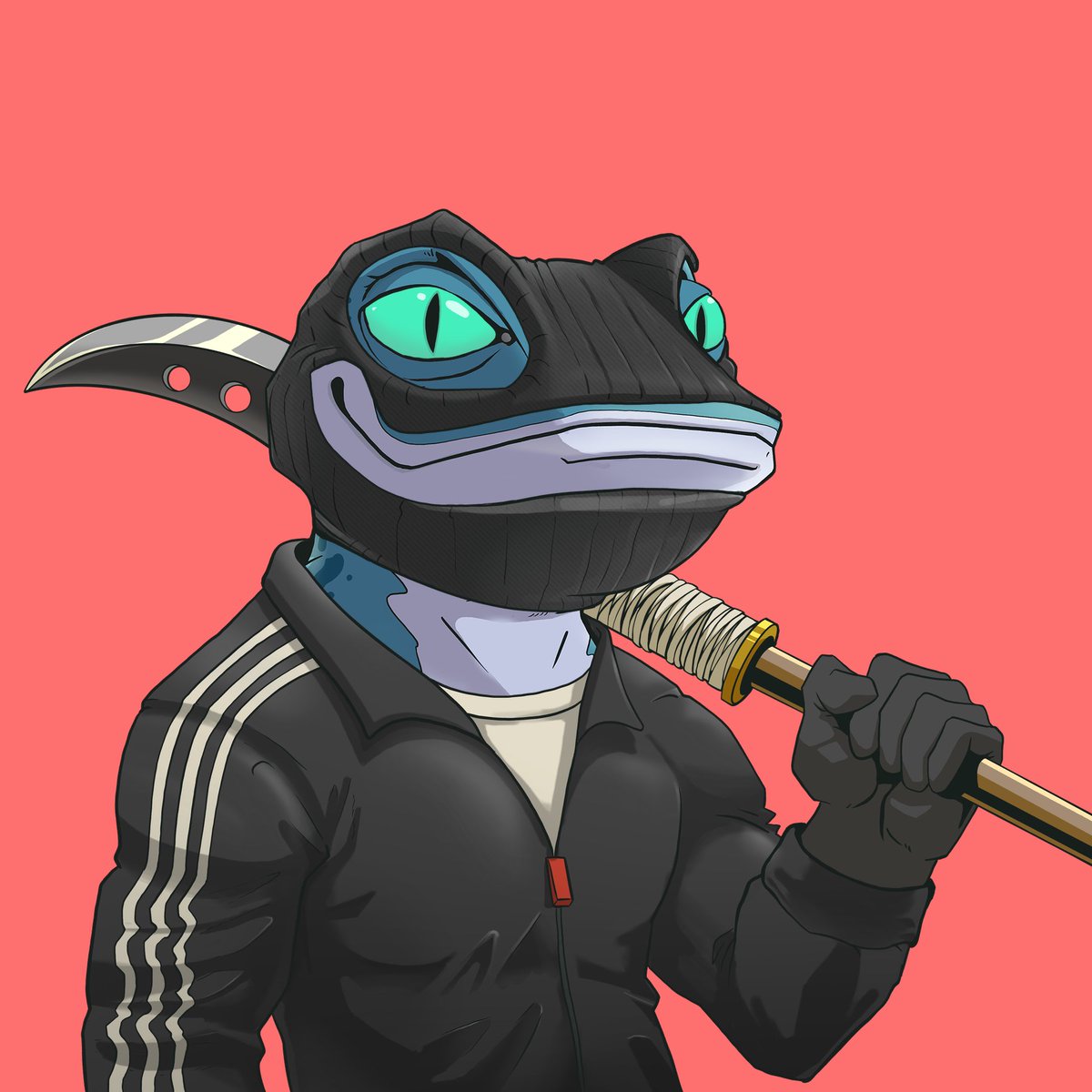 Cyber Frogs update bot tweet media