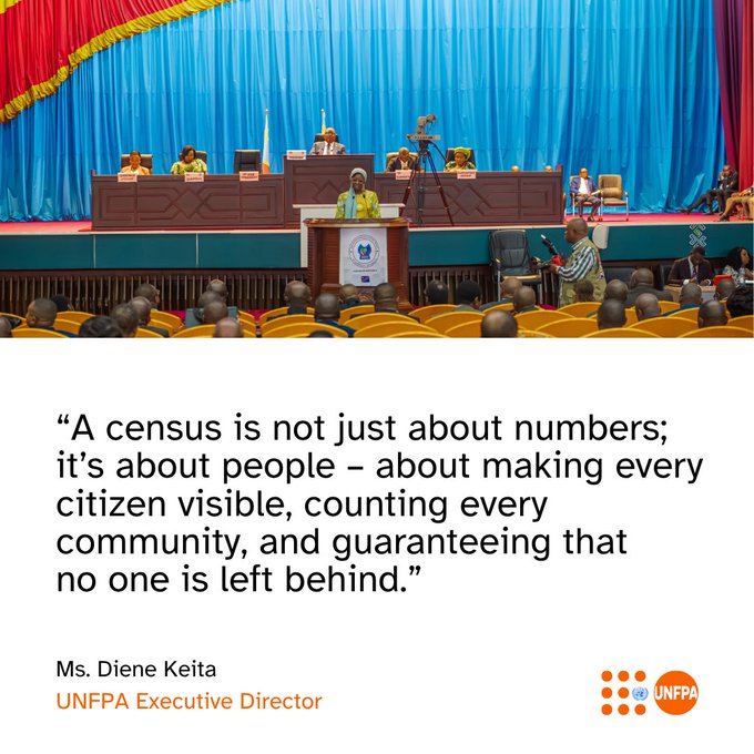 PopDevUNFPA's tweet photo. #Census data shapes decisions that affect us all.  

From building schools and hospitals to strengthening climate resilience and advancing digital transformation, accurate #data ensures no one is left behind. 

Learn more about @UNFPA's work on census: https://t.co/AjwX46TvoX https://t.co/oJvsB8pgYQ