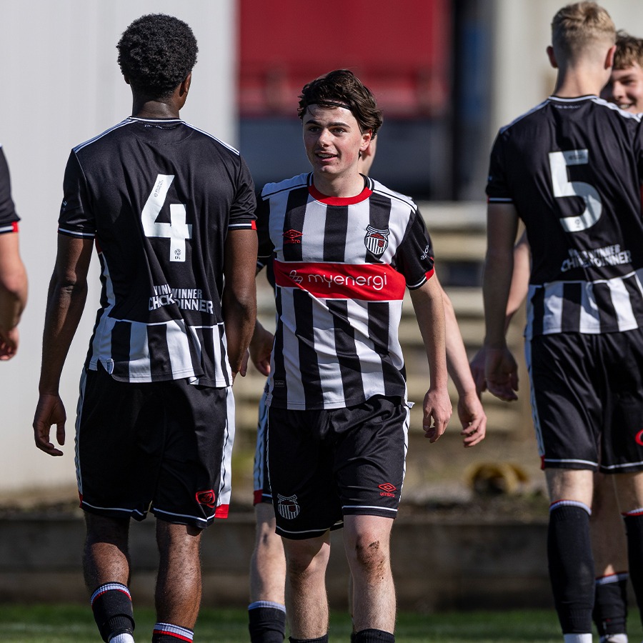 officialgtfc's tweet photo. 🗞️ Charlie Elliott’s stoppage-time header earned our youth team a hard-fought home victory over Burton Albion on Saturday.

#GTFC