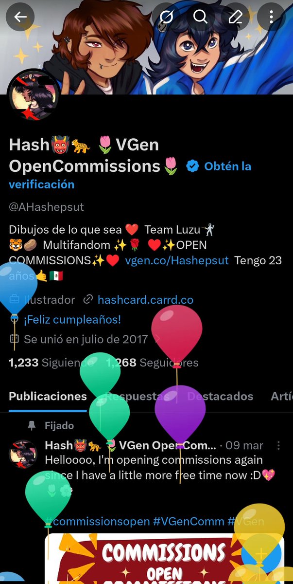 Hash👹🐆 🌷VGen OpenCommissions🌷 tweet media