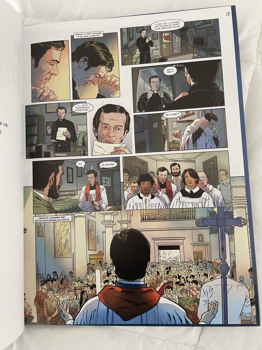 FranckAbed's tweet image. Lecture pour mon début d'après-midi...

Père Jerzy Popieluszko,
Le combat d'un homme libre

La bande dessinée sera disponible dès le premier avril !

#Chrétienté #Luttes #Combat #Foi #Espérance