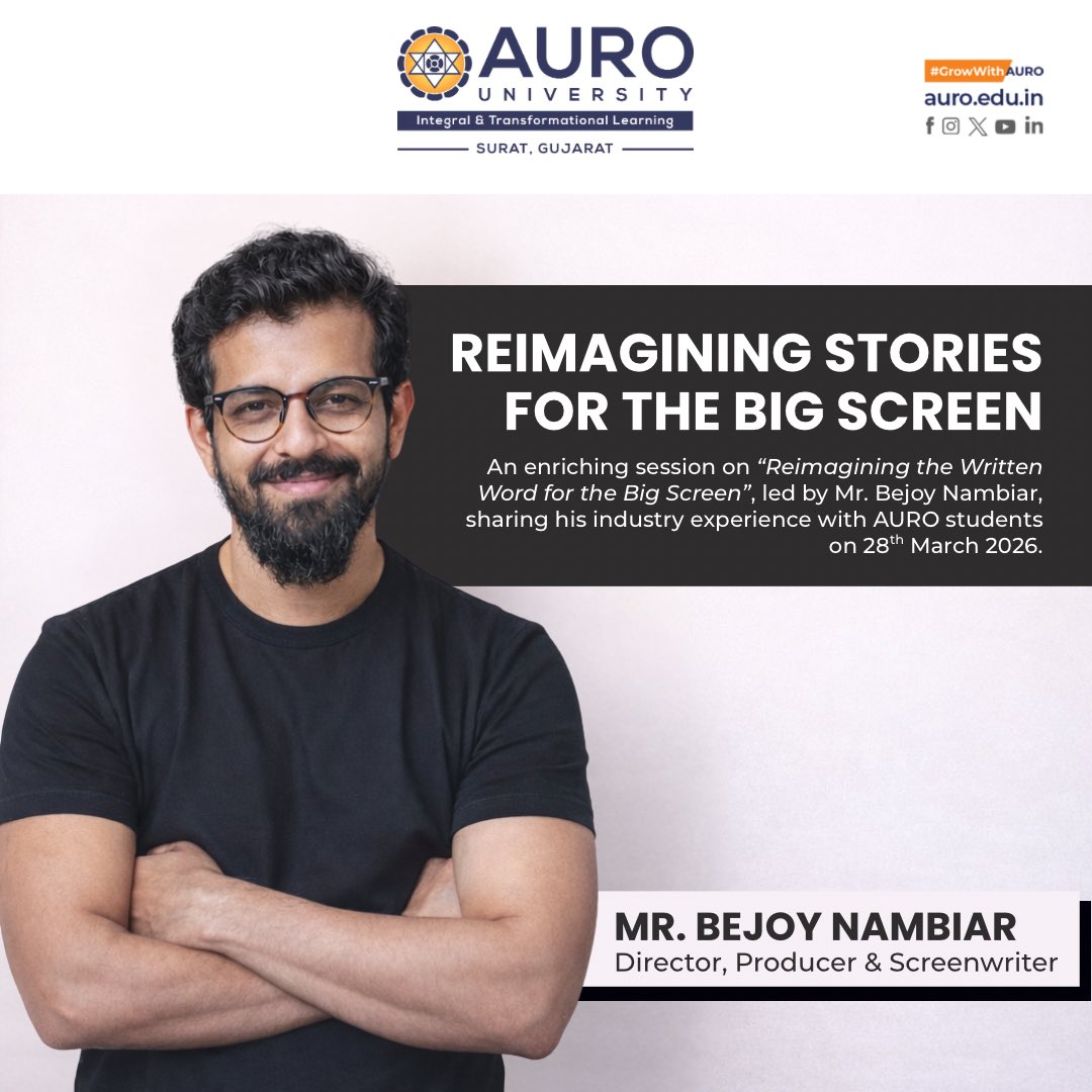 AURO University, Surat tweet media