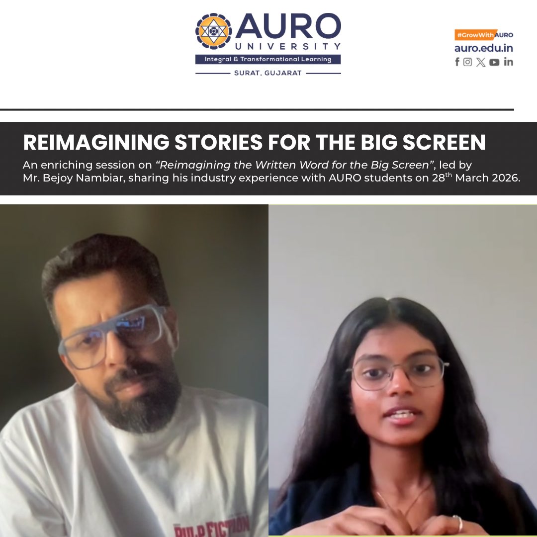 AURO University, Surat tweet media