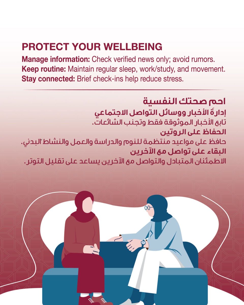 القطاع الصحي QU Health Sector tweet media