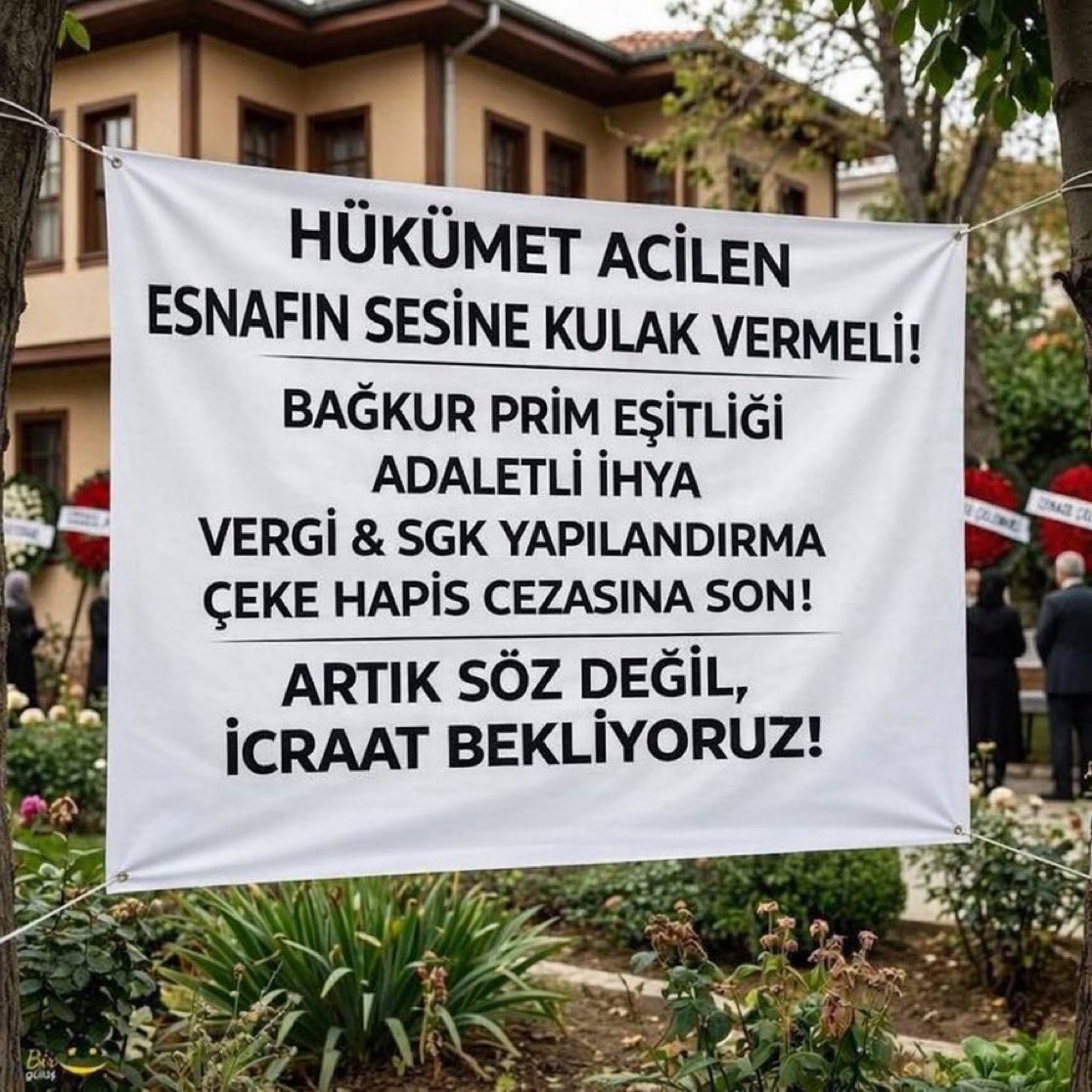 ozanozturk_tr's tweet photo. @muratkk80300808 

Esnaf artık sabrının sonuna geldi!
Verilen sözler tutulmadı, sorunlar büyüdü…

📌 Bağkur prim eşitliği
📌 Adaletli ihya
📌 Vergi & SGK yapılandırma
📌 Çeke hapis cezasına son

Söz değil, icraat istiyoruz!
@RTErdogan 
@memetsimsek 
@isikhanvedat 
@iletisim 
#Bağkur #Prim #İhya #Çiftçi