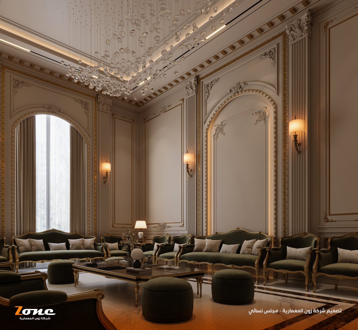 AdhamSawan's tweet photo. مجلس نسائي - كلاسيك من تصميم شركة زون العمارية #الرياض_الآن #مقاولات #تصميم https://t.co/cSE8O2sgS8