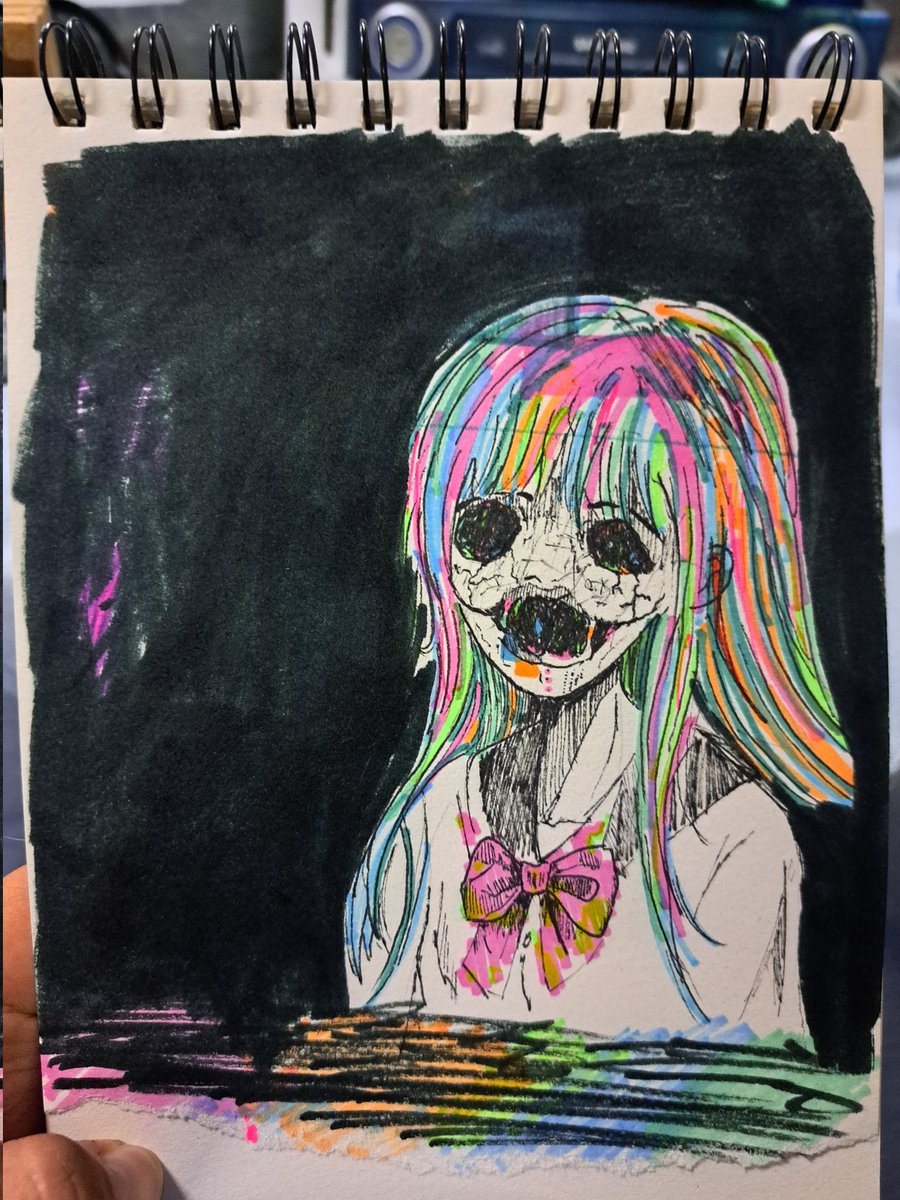 DrawingsMin's tweet photo. #art #breakcore #ink https://t.co/kInfbwRW7m