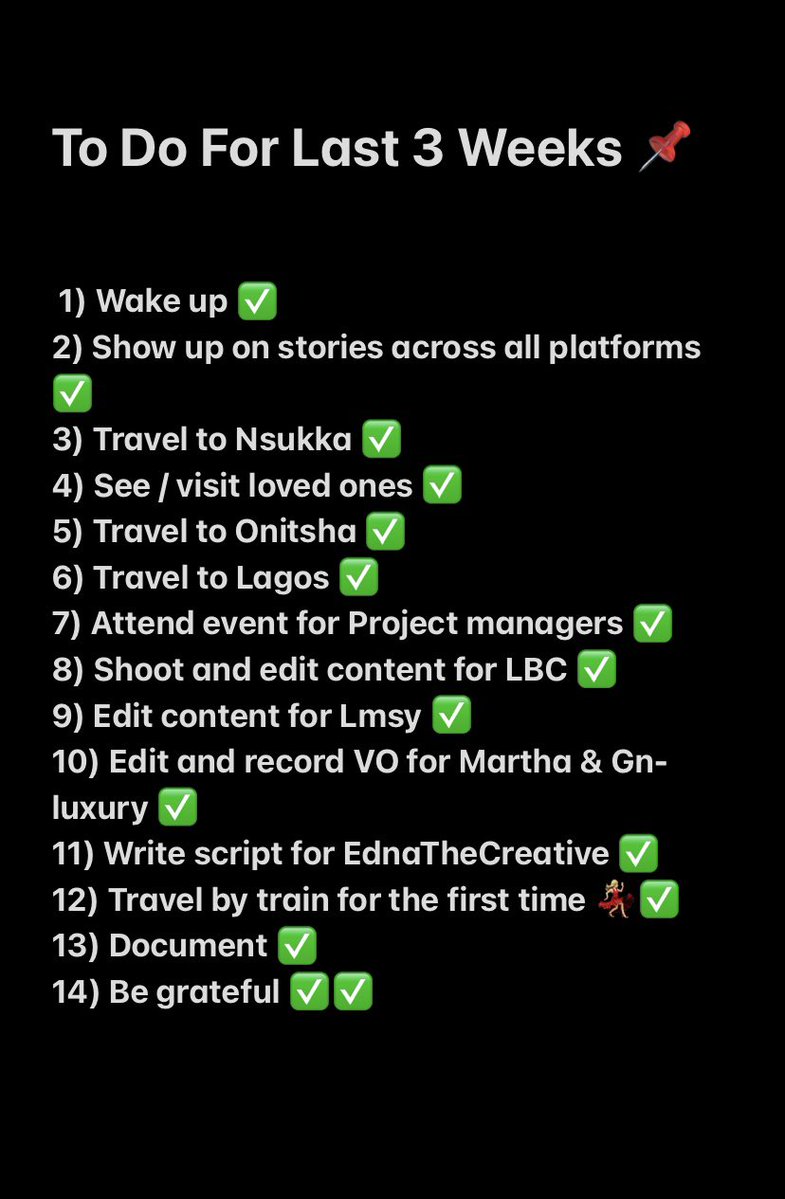 We go harder this week 💪🏾