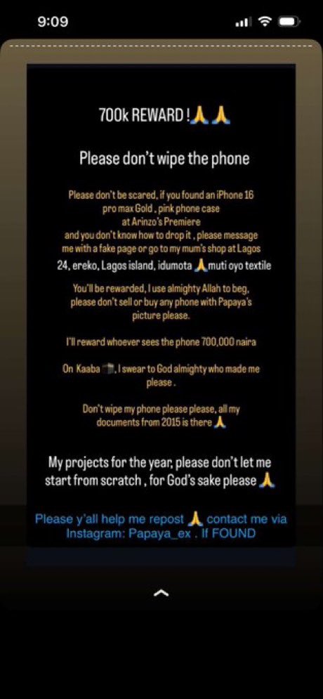 Metro Naija tweet media