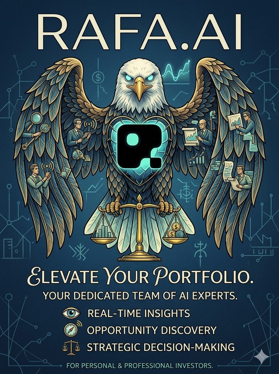 RAFA AI’s Mission:
 Democratize advanced financial intelligence. Empower every investor — regardless of experience or background — with the tools once reserved for Wall Street elites. Break down barriers and help ordinary people build wealth more intelligently.
<a href="/RAFA_AI/">RAFA Finance</a>