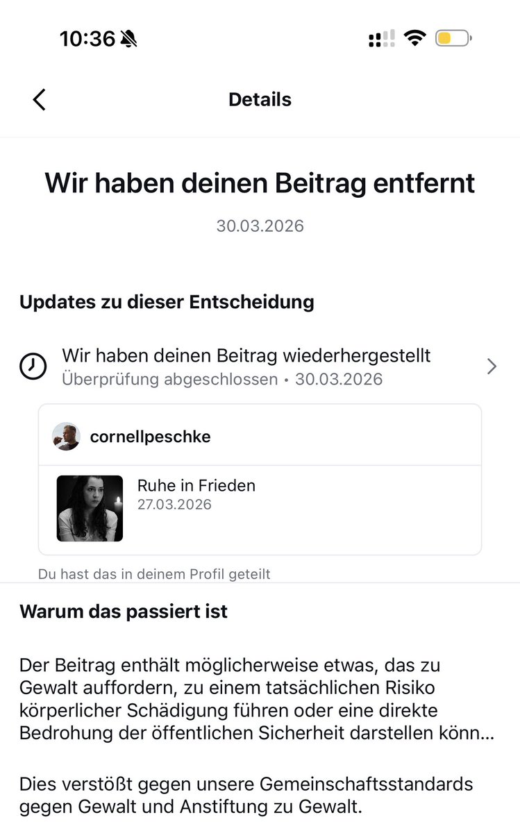 cornellpes's tweet photo. Instagram ist nicht real https://t.co/WdOQfZ3fBR