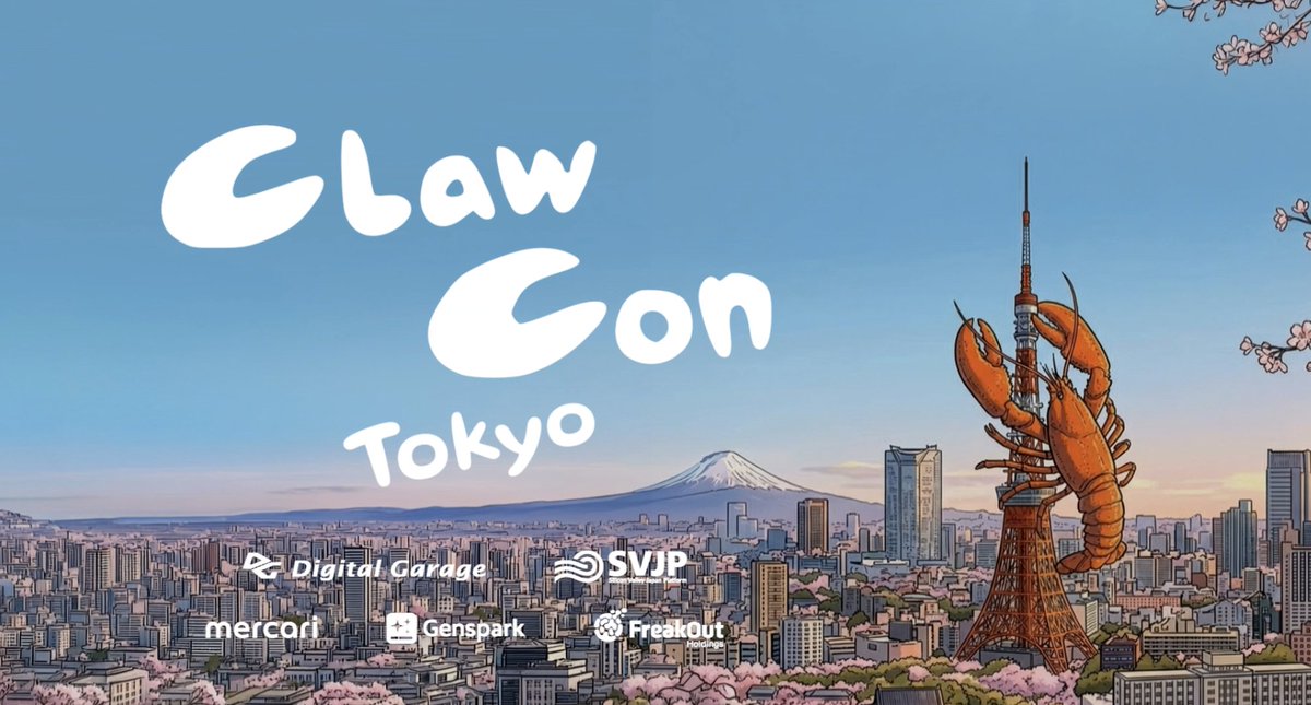 ClawCon tweet media
