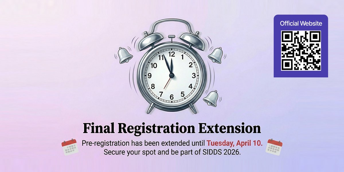 SIDDS 2026 tweet media