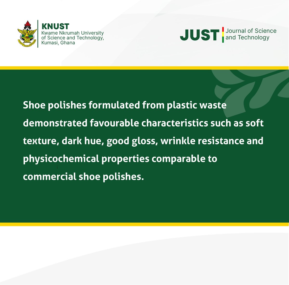 Journal of Science and Technology tweet media