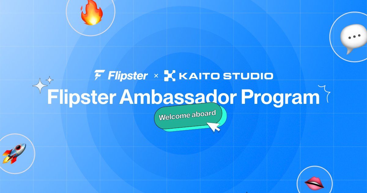 flipster_io's tweet photo. We’re excited to announce our first batch of Flipster ambassadors! 🎉

After reviewing hundreds of applications, we’re proud to welcome 51 talented creators and community leaders to the Flipster Ambassador program.

A huge congratulations to everyone who made it 🚀

Full list 👇 https://t.co/qkAjPJAoK6
