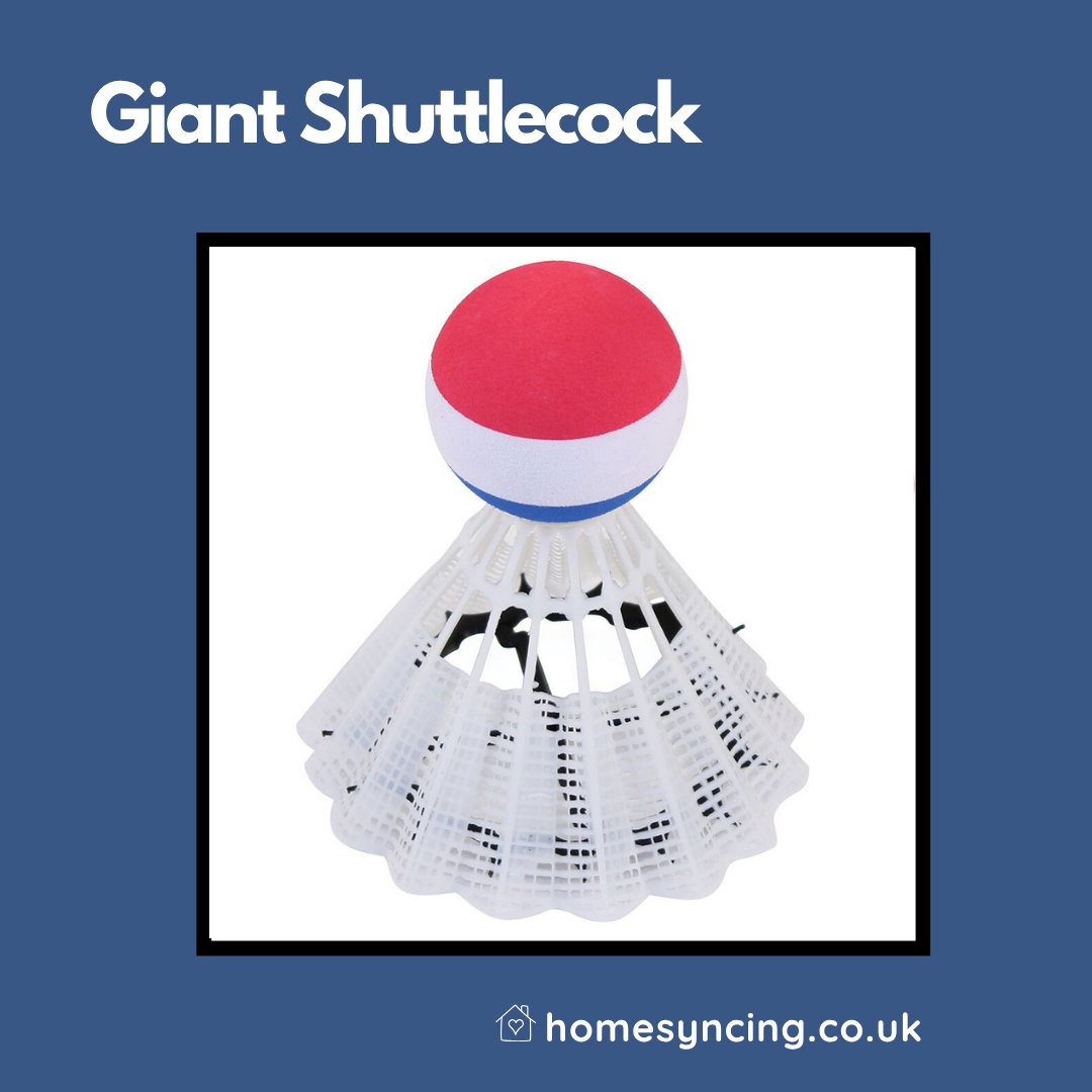 homesyncing's tweet image. Big fun for the garden.

Lightweight, durable and designed to fly well in all conditions — just grab it and play.

Shop now: homesyncing.co.uk/store/Giant-Sh…

#GardenGames #OutdoorFun #FamilyTime #PlayOutside #ActiveLiving #KidsActivities #SummerFun #BackGarden #StayActive #HomeSyncing