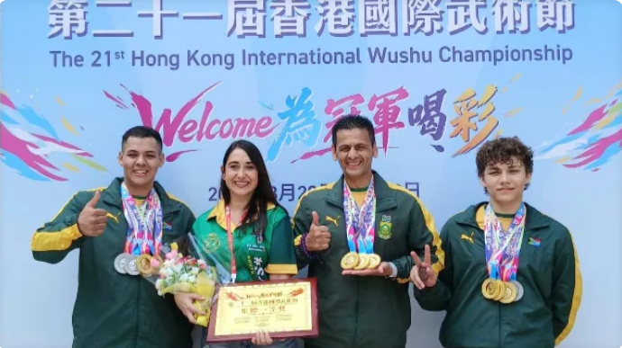 Congrats to the South African Chin Woo Kung Fu Team on their outstanding performance at the 21st Hong Kong International Wushu Kung Fu Championship, bringing home 13 medals, including 9 gold! Your discipline, resilience &amp; excellence are truly inspiring, and a testament to the