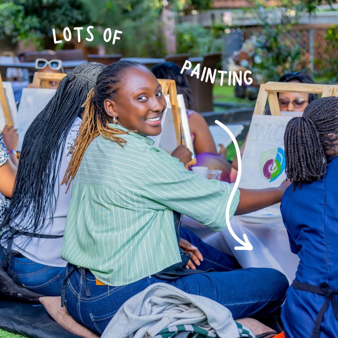 wicys_uganda's tweet photo. African prints + Paint &amp; Sip + Cybersecurity insights = An elite afternoon with @WiCySUganda! 🎨✨

We brought the WiCyS logo to life and capped it off with a powerhouse panel. Missed the talk?
Watch here: https://t.co/B5WCFM3GVx 🍿

#WiCyS #Cybersecurity #WomenInTech #Uganda https://t.co/dRIZnJofqv