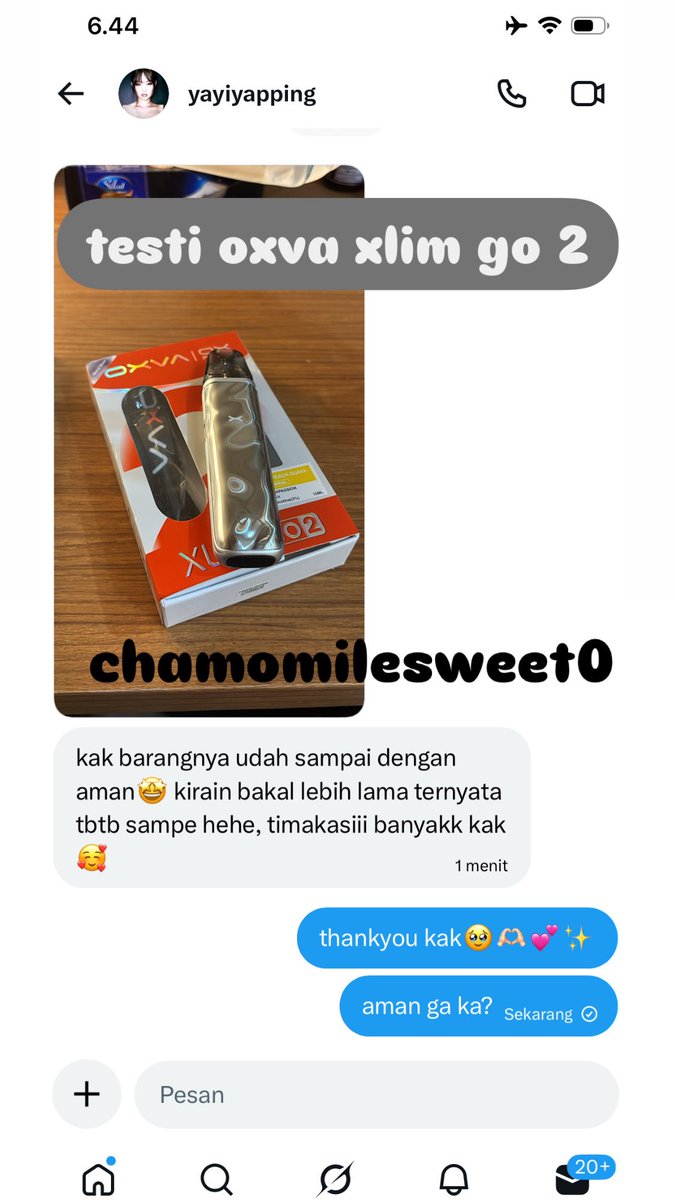 jual pod,liquid,catridge | serba ada😋 tweet media