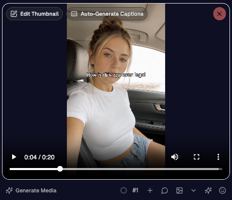 mdnlabs's tweet photo. My IOS app FINALLY has a distribution pipeline 🎉🎉

A dynamic script that gathers UGC, adds hook text, stitches App Demo, adds music, and publishes to all platforms to the next available time slots.

Time to make slideshow accounts now 😎

This is getting SUPER fun 😁 https://t.co/FhJktgiqNB