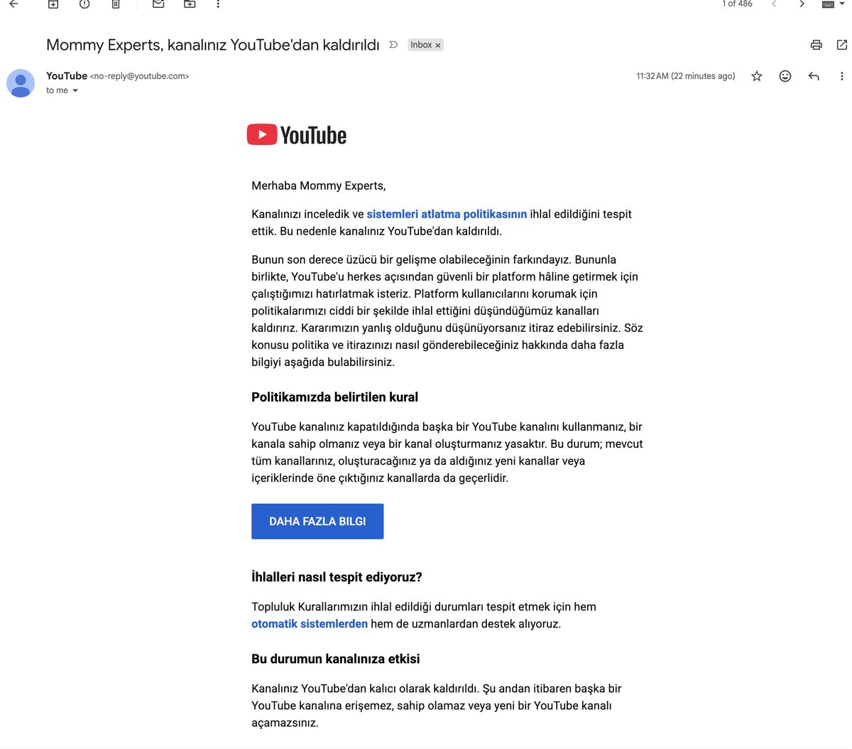 MommyExperts's tweet photo. @TeamYouTube @TeamYouTube My channel was successfully reinstated by your team yesterday (March 29), but it was suspended again in less than 24 hours for 'Circumventing Systems.' This is a major technical error. Please review the attached evidence and restore it again https://t.co/2AIDVS8S5I