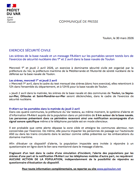 Préfet du Var tweet media