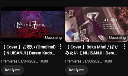 Derem Kado 🎁 にじさんじ NIJISANJI にじさんじ NIJISANJI 2434 tweet media