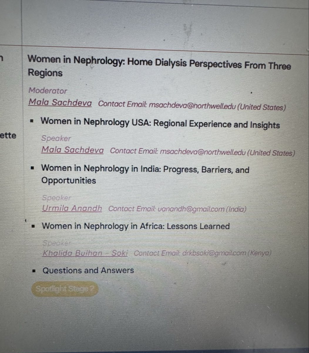 Women In Nephrology tweet media