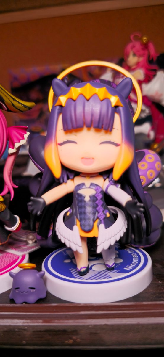 DakiMakura00's tweet photo. I finally have the Ninomanyo Inya'nis DX nendo im my collection 💜💜💜 https://t.co/A1IiaDNNso
