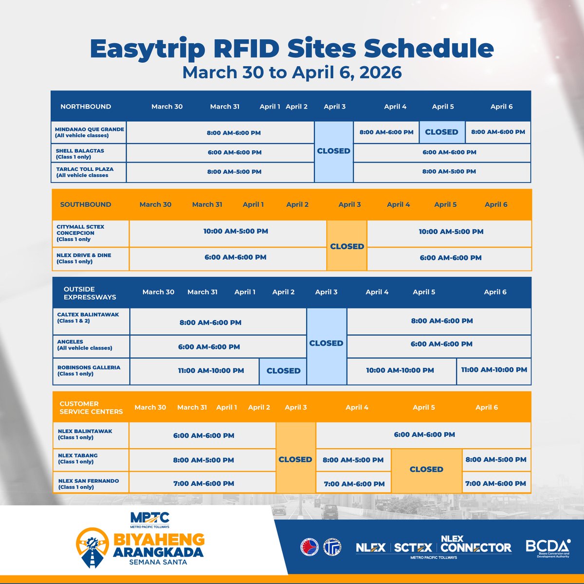 Easytrip RFID tweet media