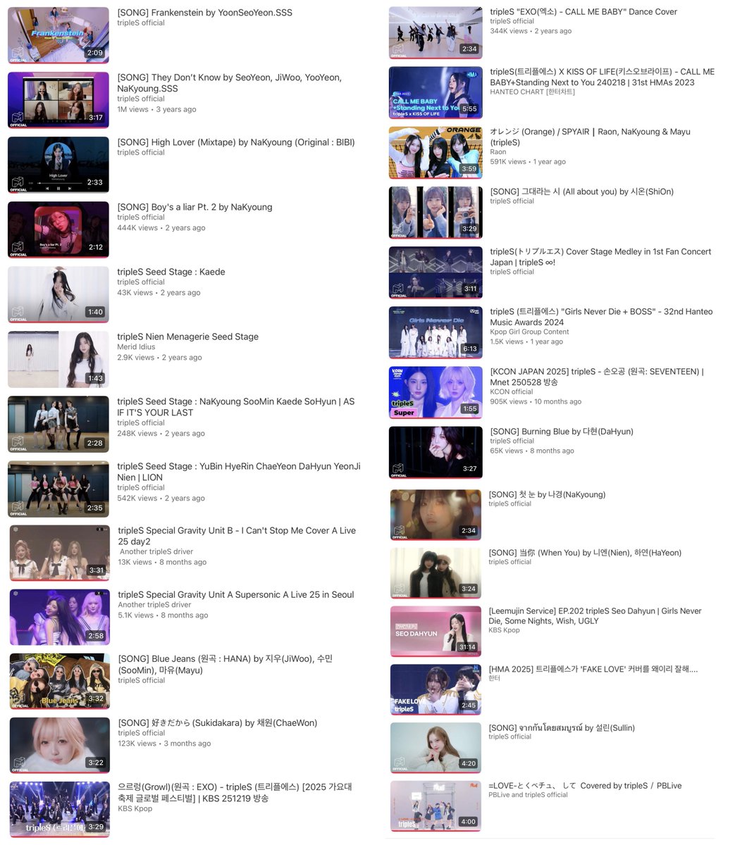 tripleS Spotify tweet media