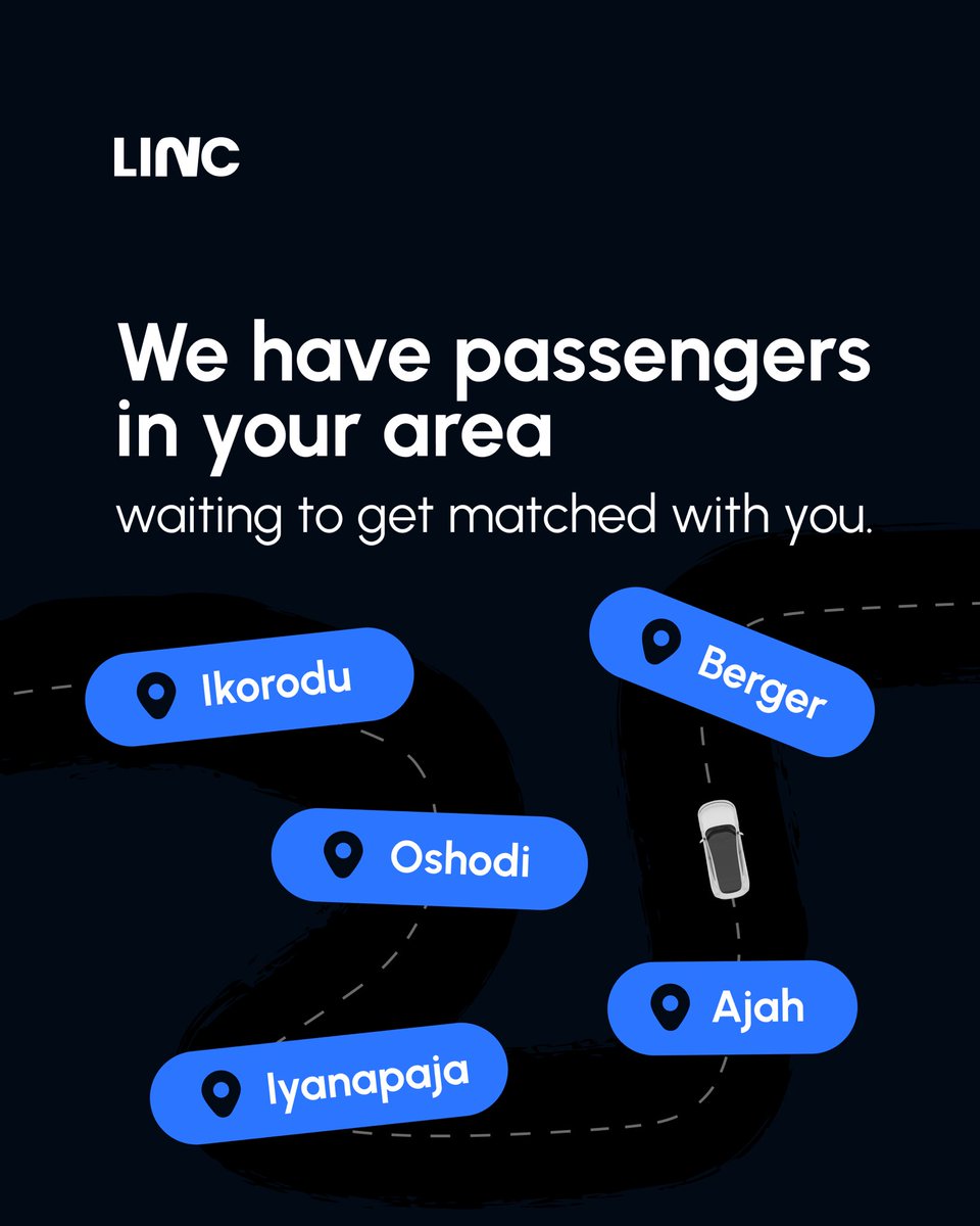 LincRide | Lagos Carpool King tweet media