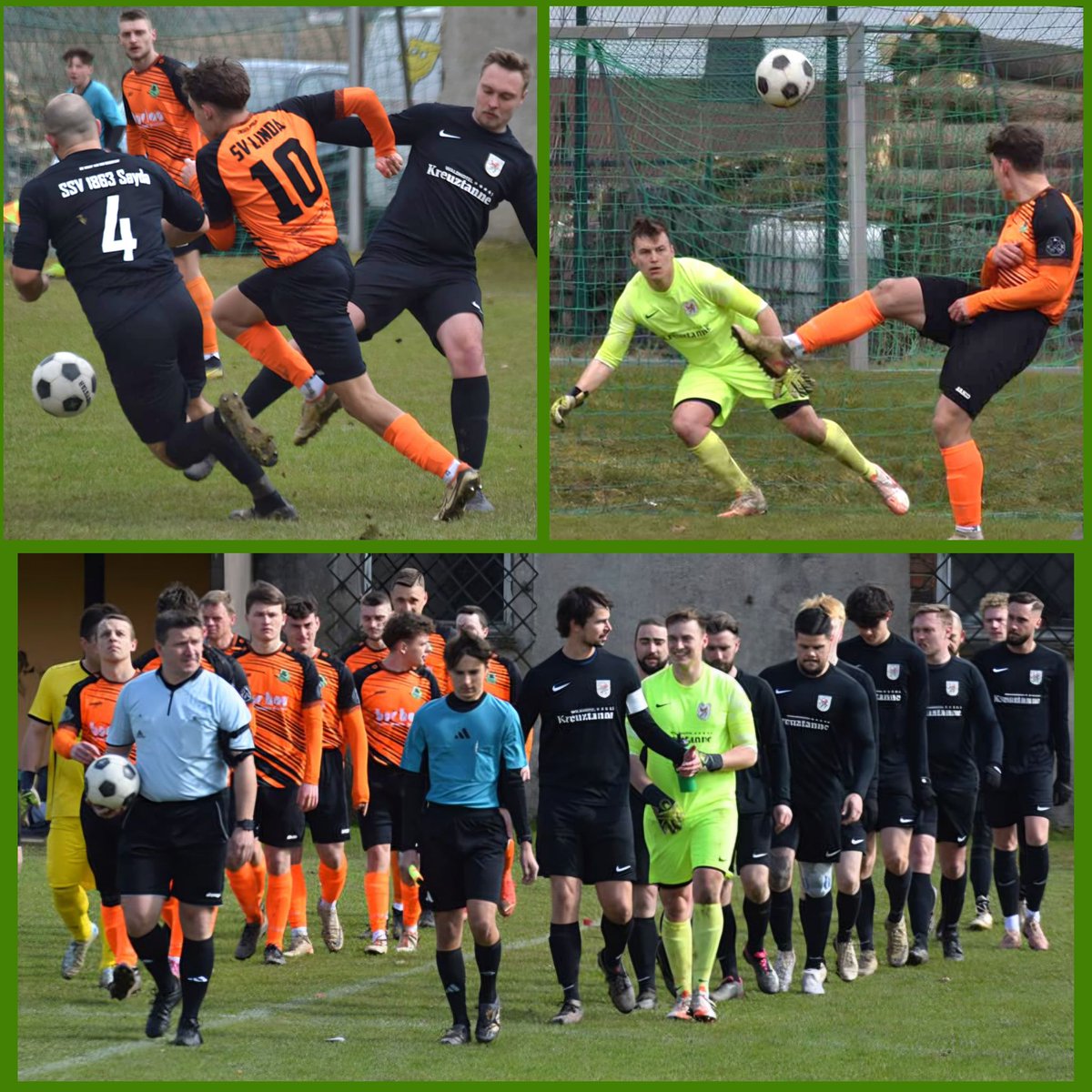 SSVFussball's tweet photo. Die SSV Männerfussballer unterliegen zum ersten Heimspiel dem SV Linda 0:2.  Zu wenig Leistung um auf dem "alten" Sportplatz etwas zu behalten! Weiter geht's nach Ostern mit dem Spiel in BED! https://t.co/Wb1iVlE3bT