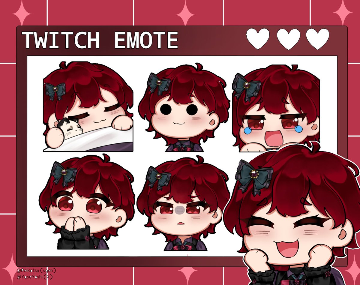 YaseYoshi's tweet photo. @sinfulcrimsxn Hi im open for emotes! https://t.co/l68kqolqcq https://t.co/SjMJ2aPJRU
