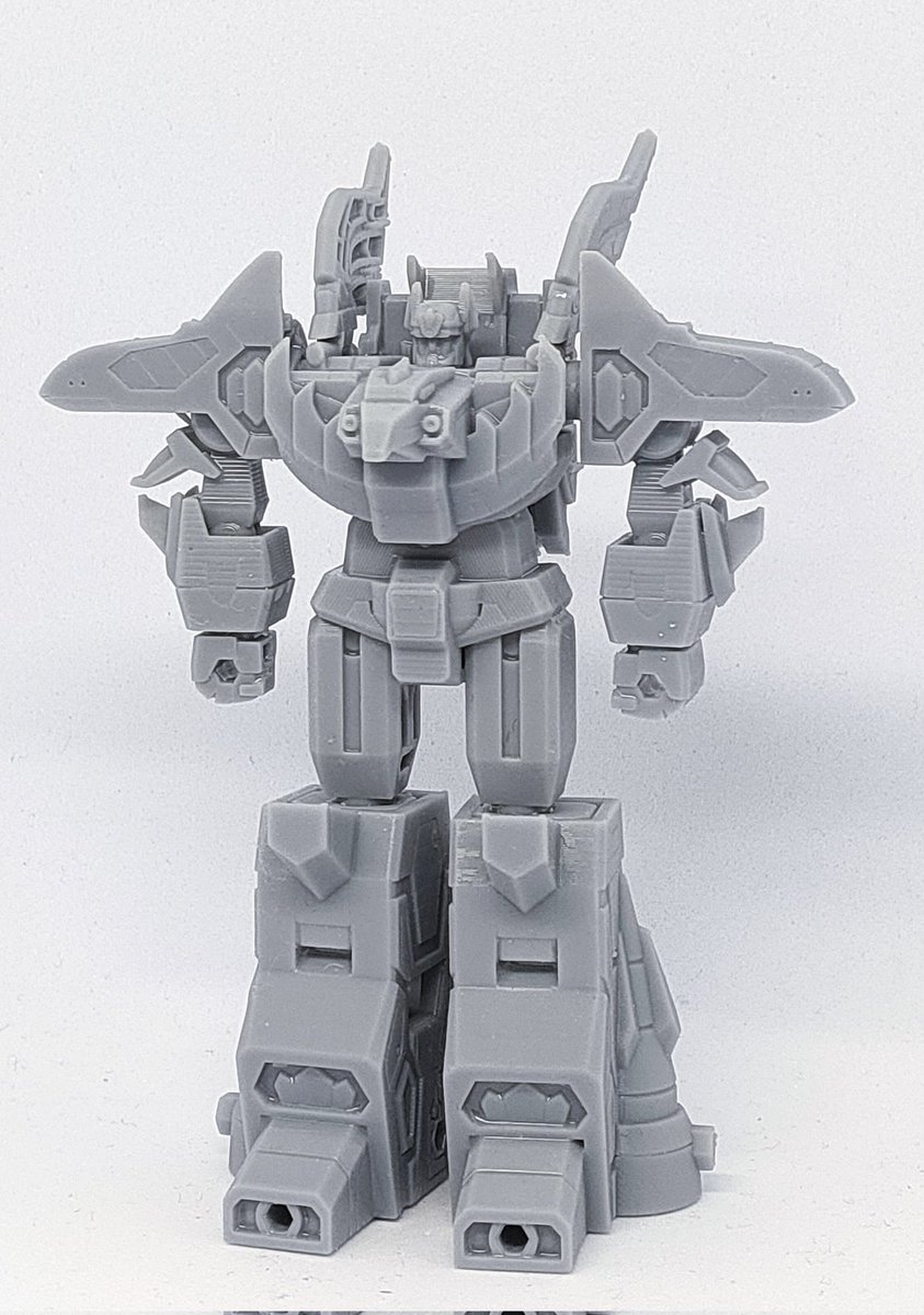 ganzycfe's tweet photo. #ビステリオン ロボ ミニ版
テストプリント
パーツ分割が上手く行きました!
この後はモールド甘い部分やはめ合わせ微調整し行けそうです。
#オリロボ
こちら6月AKガーデン頒布予定です
#AKgarden https://t.co/VqpV88q2UC