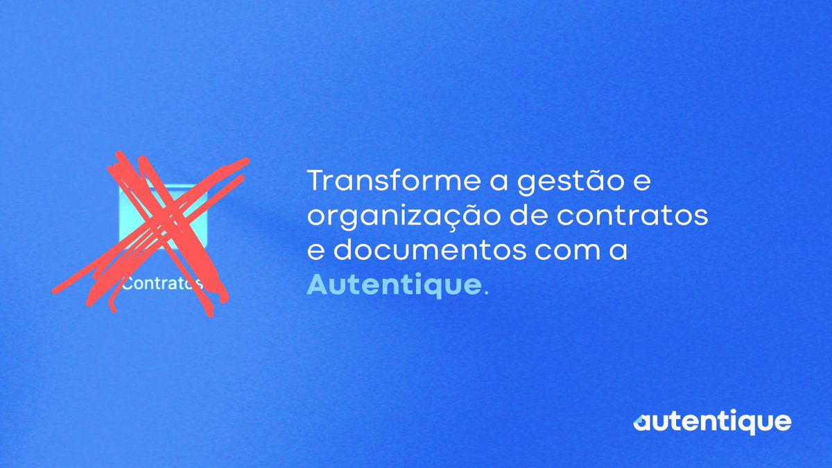 AutentiqueQG's tweet photo. Você ainda armazena documentos e contratos em uma pasta em seu computador? 🫢 

Com a Autentique você cria, assina, envia para assinatura e gerencia seus documentos e contratos com segurança, em um só lugar. 

Conheça nossa ferramenta: https://t.co/Q3buH5pqe6 https://t.co/vkal4AoI8y