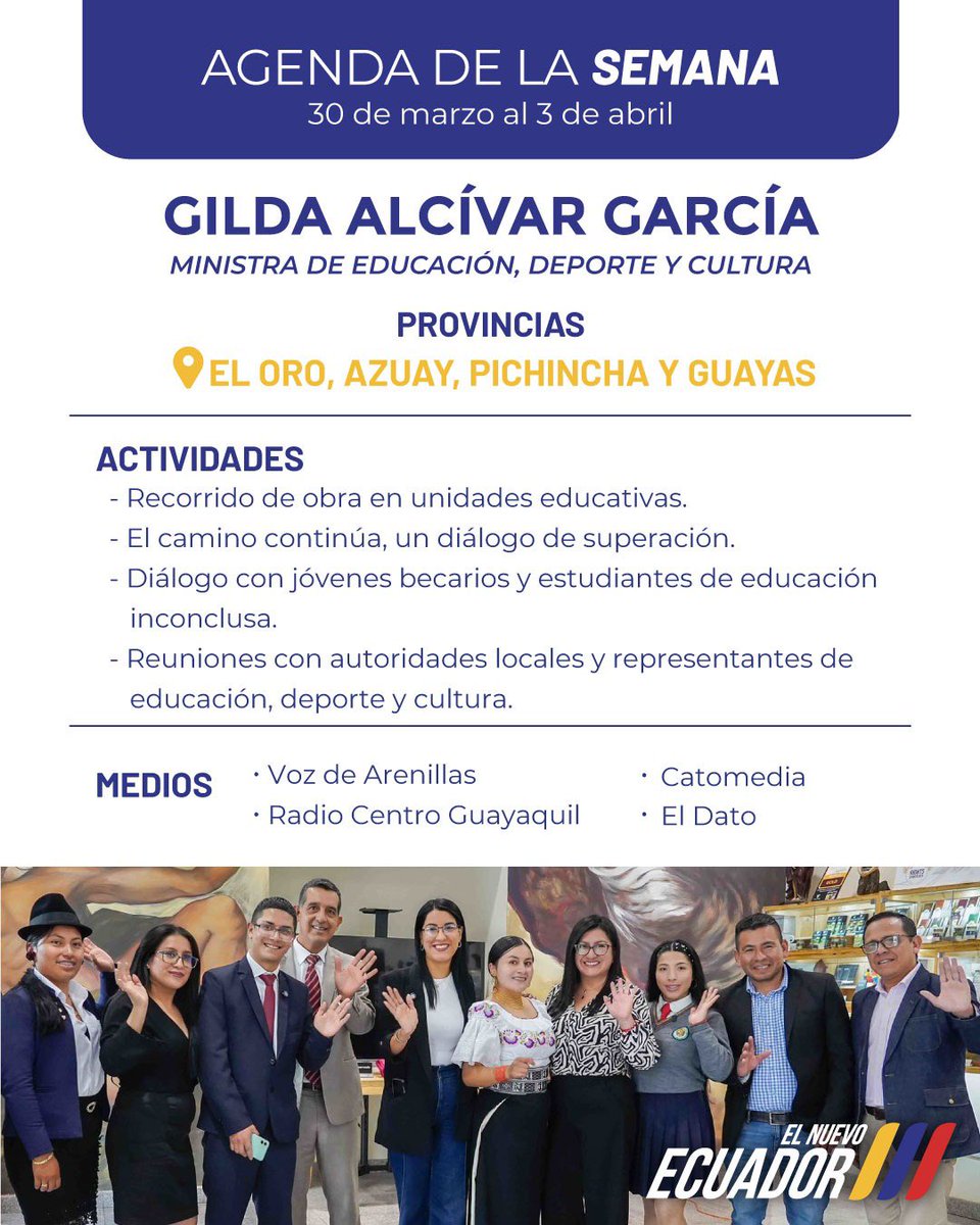 Ministerio de Educación, Deporte y Cultura tweet media