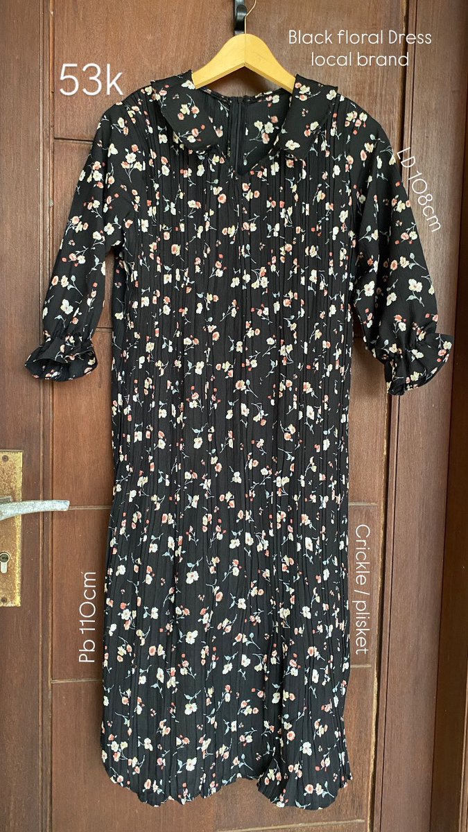 azizipyi's tweet photo. @pyothekid Iniiii buat segala acara.
Tb ku 157, panjang dressnya sebetis aku, jd aku pake rok plisket span lagi
Ambil 52rb aja deh
Pengiriman dari Bekasi bisa cod shopee https://t.co/roQH2XrM77