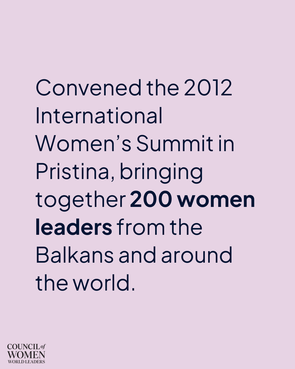 Council of Women World Leaders tweet media