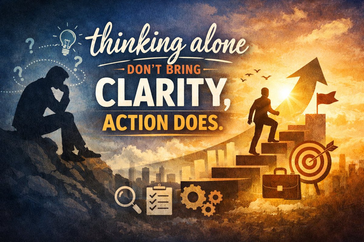 Fairyrhoda's tweet photo. 💡 You don’t need more time to think, you need the courage to act.

As you step into this new week, remember:
"Clarity meets you on the move, not in hesitation".

Start small. Stay consistent. Keep moving.
Your growth depends on it. https://t.co/ECHgMWVSxE