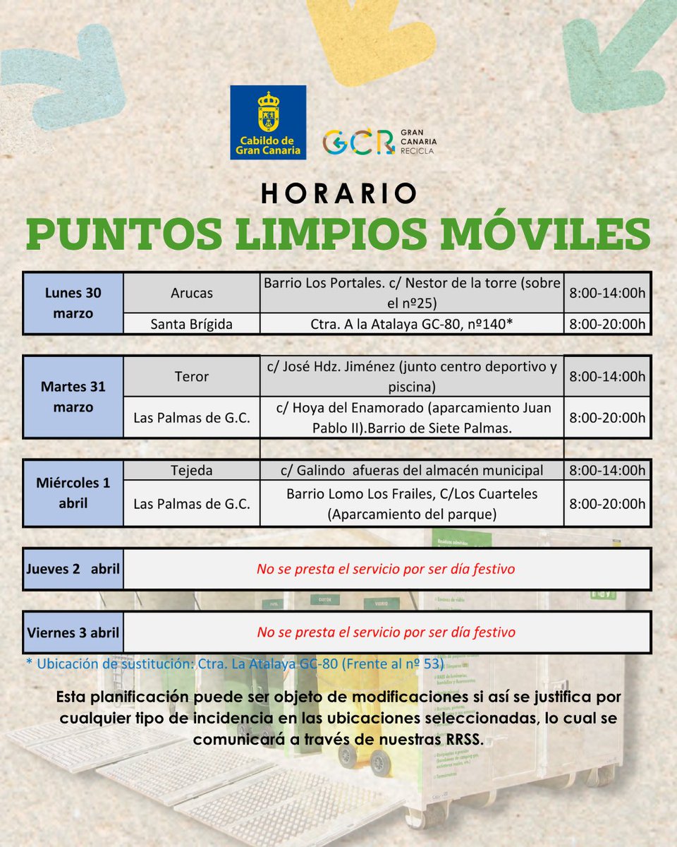 Gran Canaria Recicla tweet media