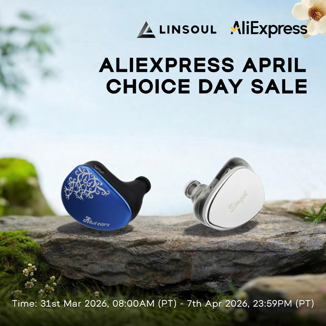 Linsoul_Audio's tweet image. #Linsoul's AliExpress April Choice Day Sale starts today~ 🎉
Visit our AliExpress stores for more information:
s.click.aliexpress.com/e/_c3RzJ6mn
s.click.aliexpress.com/e/_c3gM4NQx

#audiophile #aliexpress
