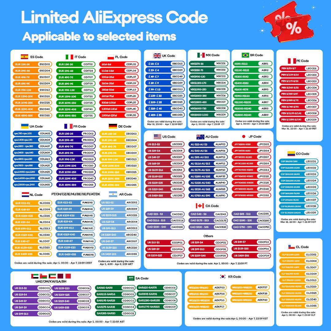 Linsoul_Audio's tweet image. #Linsoul's AliExpress April Choice Day Sale starts today~ 🎉
Visit our AliExpress stores for more information:
s.click.aliexpress.com/e/_c3RzJ6mn
s.click.aliexpress.com/e/_c3gM4NQx

#audiophile #aliexpress