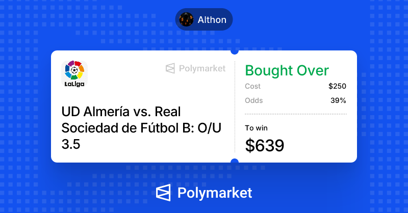 _Althon's tweet photo. I don’t understand who doesn’t use @Polymarket  these days. It’s money so easily available that you just have to pick it up off the ground. 
Plus, you can get one of the biggest airdrops in crypto history.  
Join now and start earning:https://t.co/H3Ecvx7AlI https://t.co/xSqY40EED3