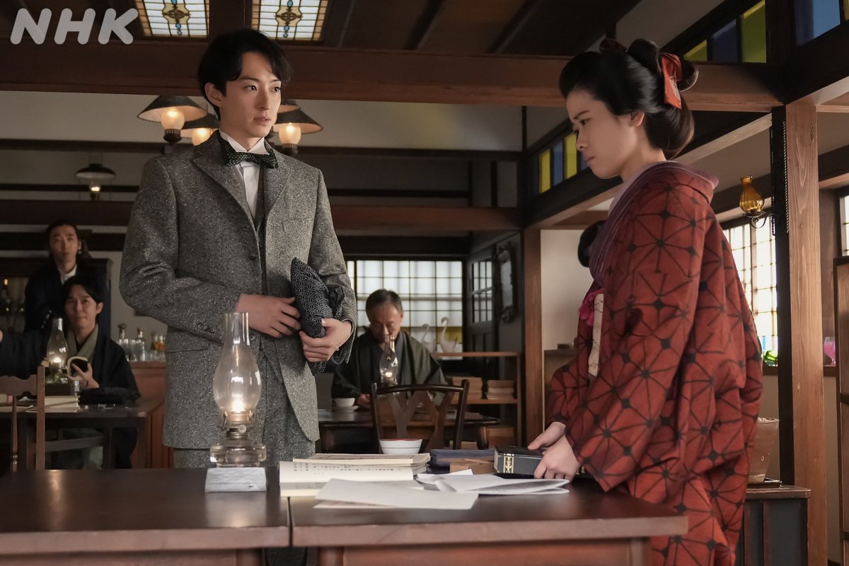 朝ドラ「ばけばけ」公式 放送中 tweet media