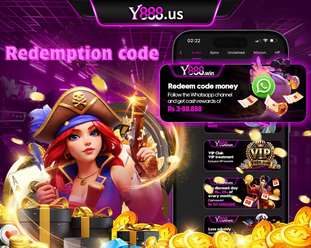 Y888game's tweet photo. https://t.co/bHlKN8fJXy | Official Channel®️

🎆🎆Code ready for pickup! Quick, log in and claim it before it's gone. Make sure you share this with your friends!

👍 Redemption Code:【880】
 ⏰ Deadline for collection: 1️⃣6️⃣:0️⃣0️⃣

📲📲 https://t.co/HfsS2WMPes