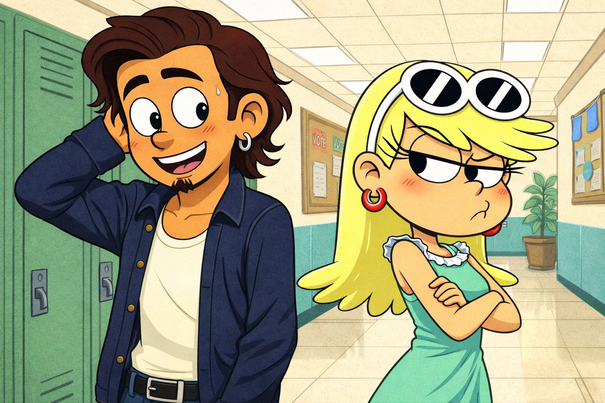 Poca veces se ve molesta a Leni y lo peor es que Eddie no sabe por qué. Así que solamente trata de disculparse sin saber el por qué

#LeniLoud #Leni #Loud #TLH #TheLoudHouse #EddieGuerrero #LoudHouse #OC