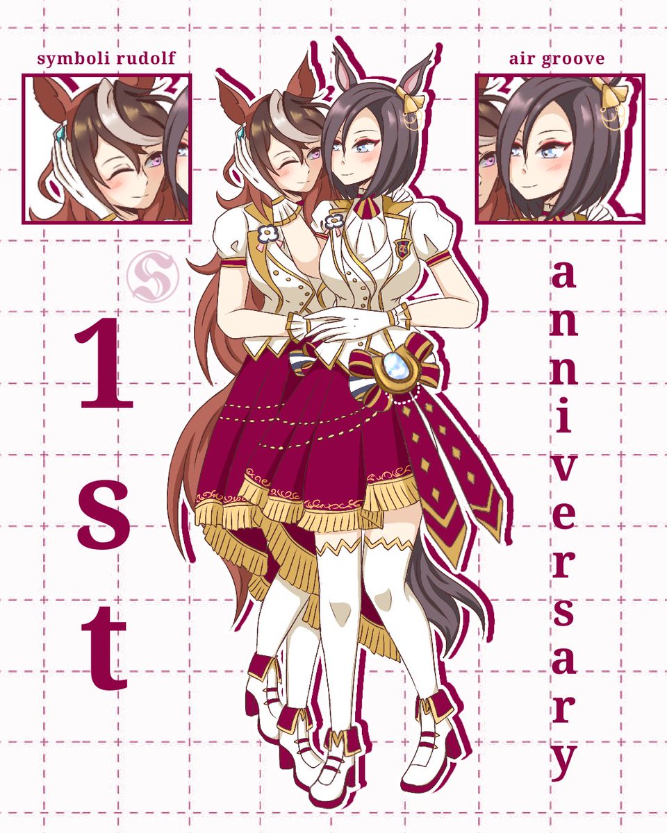 Happy 1st anniversary!!!

#umamusume #rudoguru #symbolirudolf #airgroove
