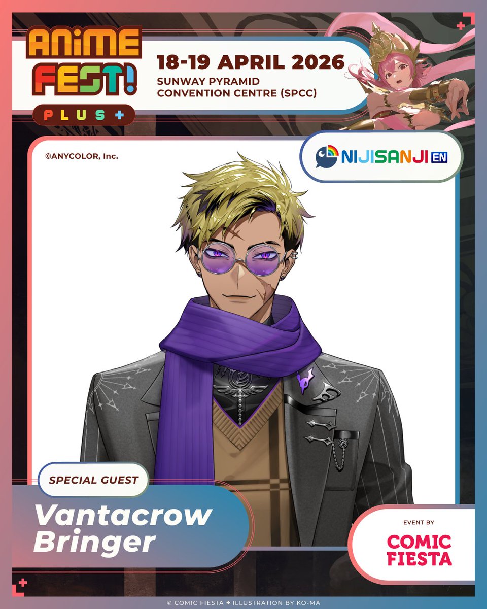 Vantacrow Bringer🃏🔪 NIJISANJI EN tweet media